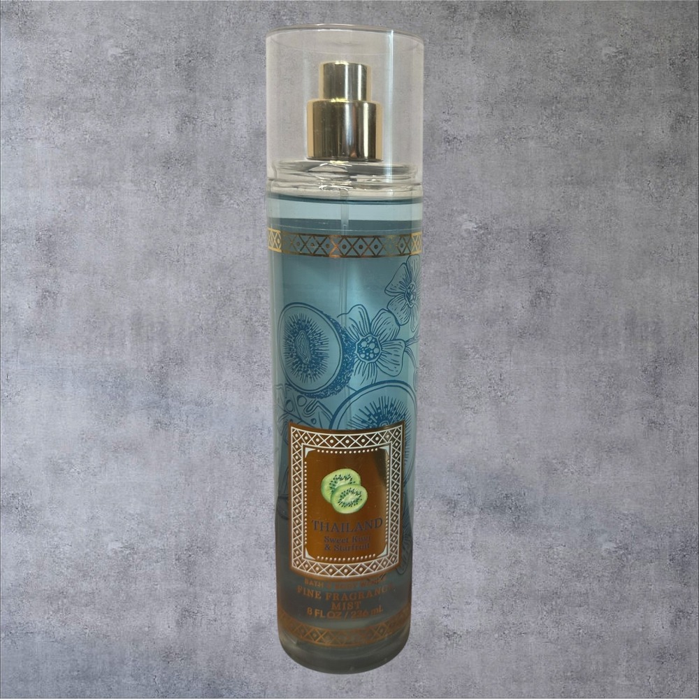 New Bath and Body Works THAILAND SWEET KIWI & STARFRUIT Fine Fragrance Mist 8oz
